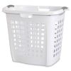 Set of 4 Heavy Duty Plastic Laundry Hamper Dirty Clothes Basket