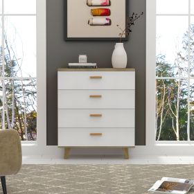 SOLID WOOD DRAWER DRESSER CABINET WITH BAR STORAGE – Multi-Purpose Living Room, Bedroom, Dining Room Furniture