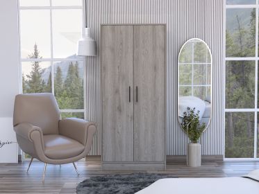 Conway Rectangle Armoire Light Gray