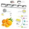 Modern Bathroom Vanity Lighting 5-Light LED Vanity Lights Over Mirror Bath Wall Lighting