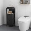 Freestanding Storage Cabinet with 2 Removable Drawers for Bathroom