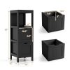 Freestanding Storage Cabinet with 2 Removable Drawers for Bathroom