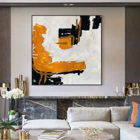 New Arrival Color Abstract Painting For Living Room Modern Home Good Wall Art Canvas Painting Frameless Home Decoration Piece (size: 150x150cm)